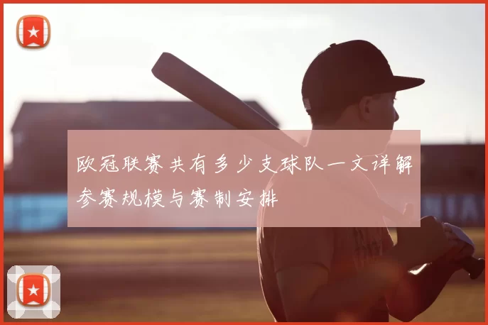 欧冠联赛共有多少支球队一文详解参赛规模与赛制安排