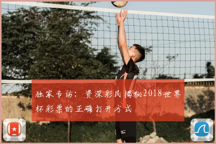 独家专访：资深彩民揭秘2018世界杯彩票的正确打开方式